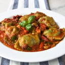 Foto de Ravioli di Spinaci all Scarparo (Rellenos de espinaca y ricota)