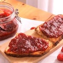 Foto de Tostadas Mantequilla Mermelada de Frambuesa