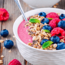 Foto de Smoothie bowl de frutos rojos 