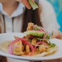 Foto de Taco de chicharrón de pescado 