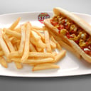 Foto de SUPER HOT DOG CON PAPAS (17 CM)