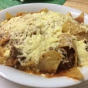 Foto de Chilaquiles de carne deshebrada