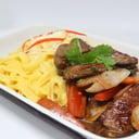 Foto de Fettuccini Huancaína con Lomo Saltado