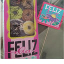 Foto de Caja tipo buquet con donuts