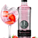 Foto de PUERTO DE INDIAS FRESA & PINK GIN STRAWEBERRY CON HIELO 0.50CL /ICE CUBE