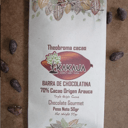 Foto de Barra de chocolatina 70% cacao 50g