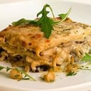 Foto de lasagnas de salmon y espinaca