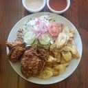 Foto de Pollo con tajadas