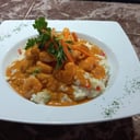 Foto de Risotto con camarones