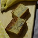 Foto de Porción de Torta de banano con avena  / Portion of Banana Cake with oatmeal 