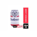 Foto de Pack 24 Latas Budweiser 354cc