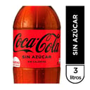 Foto de Coca Cola Sin Azúcar 3 Litros 