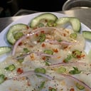 Foto de Aguachile de Callo de Hacha