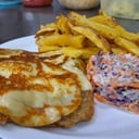 Foto de MILANESA DE BERENJENA AL PLATO