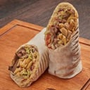 Foto de shawarma mixto