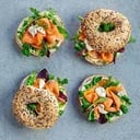 Foto de bagel salmon