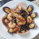 Foto de Spaghetti Neri Frutti di Mare